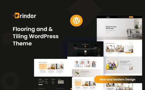 Brindor – Flooring and Tiling WordPress Theme theme free